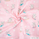 Tessuto Popeline Koalas Surfing Katia Fabrics-1