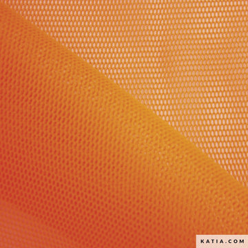 Acquista arancione Tessuto Rete 3D Mesh Katia Fabrics