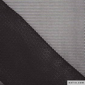 Acquista nero Tessuto Rete 3D Mesh Katia Fabrics