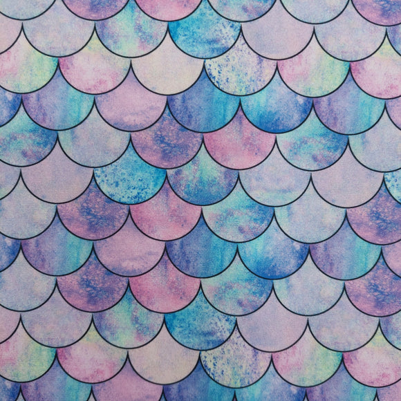 Softshell Summer Pastel Scales Sirena