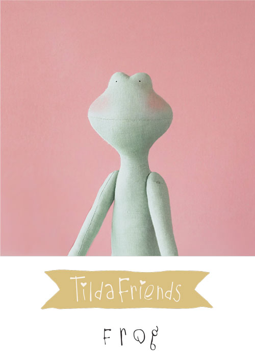 Tilda friends frog
