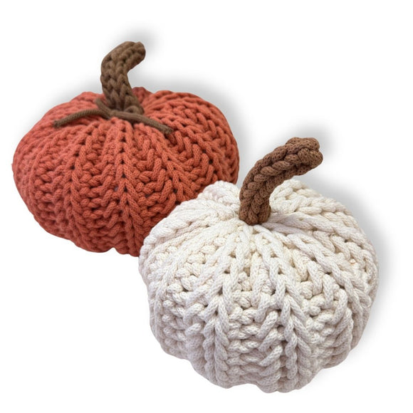 Kit Zucca Decorativa all’Uncinetto – Filato Bobbiny 5 mm