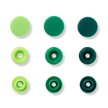 Acquista verde-chiaro-medio-scuro Prym Bottoni A Pressione Color Snaps Prym Love