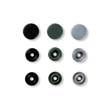 Acquista grigio-chiaro-medio-scuro Prym Bottoni A Pressione Color Snaps Prym Love