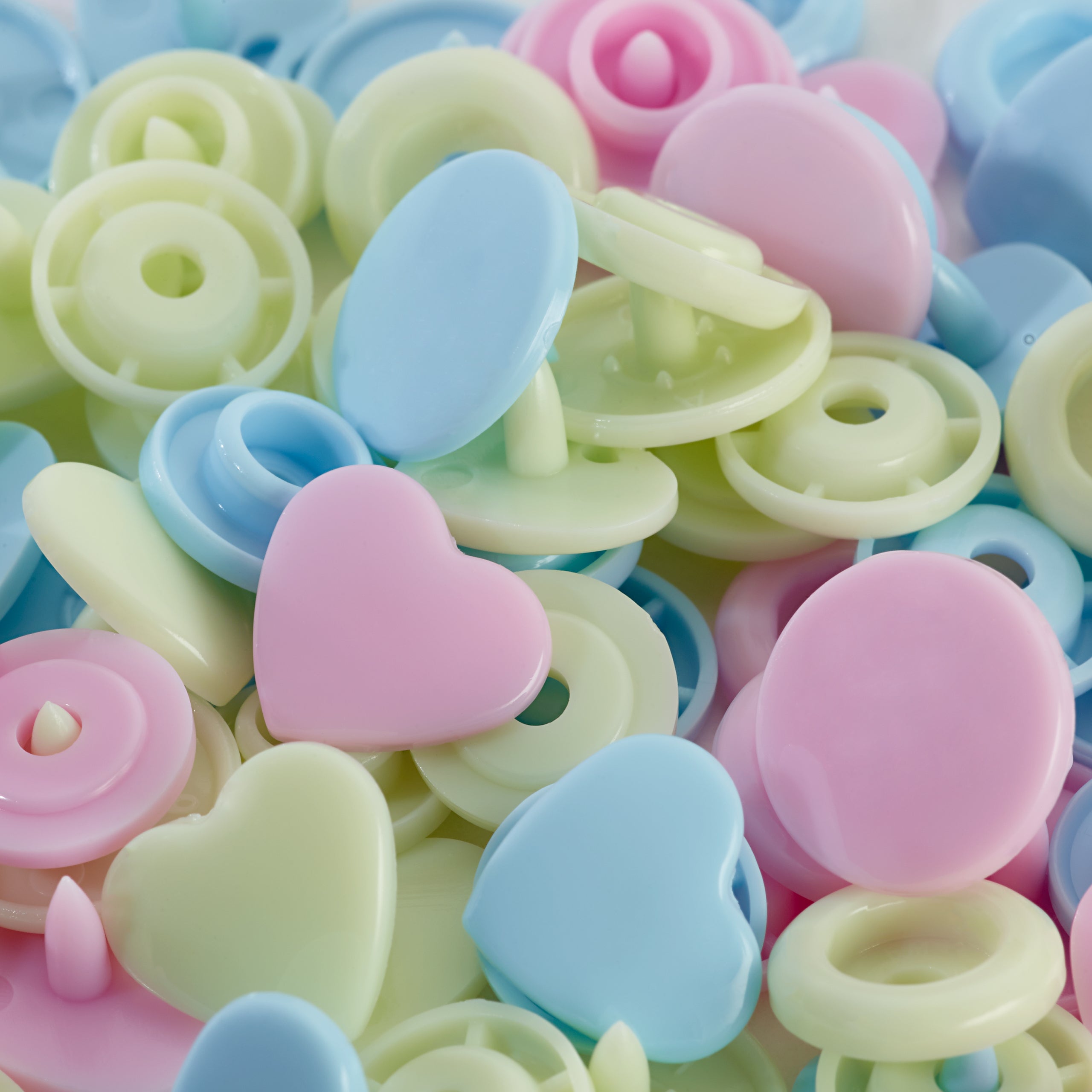 Prym Bottoni A Pressione Color Snaps A Cuore Prym Love
