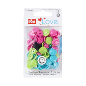 Prym Bottoni A Pressione Color Snaps A Fiore Prym Love