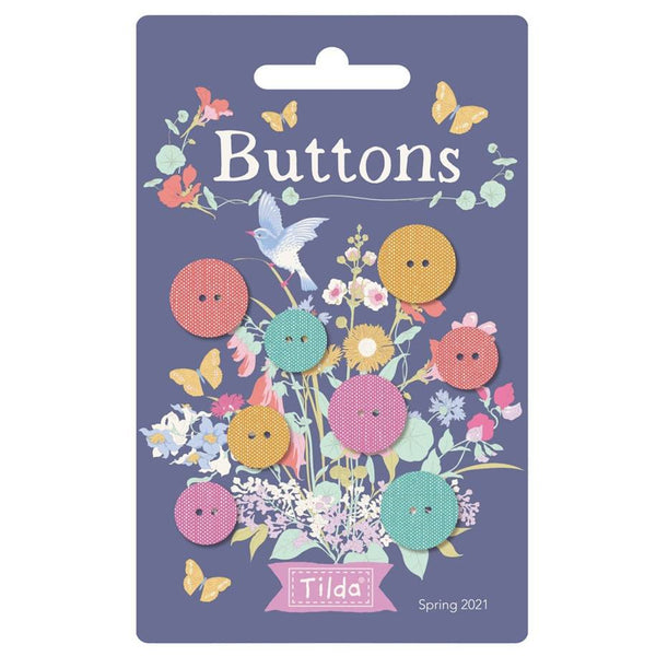 Tilda Buttons Gardenlife 12mm e 15mm