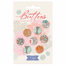 Tilda Buttons Cotton Beach 14mm-1
