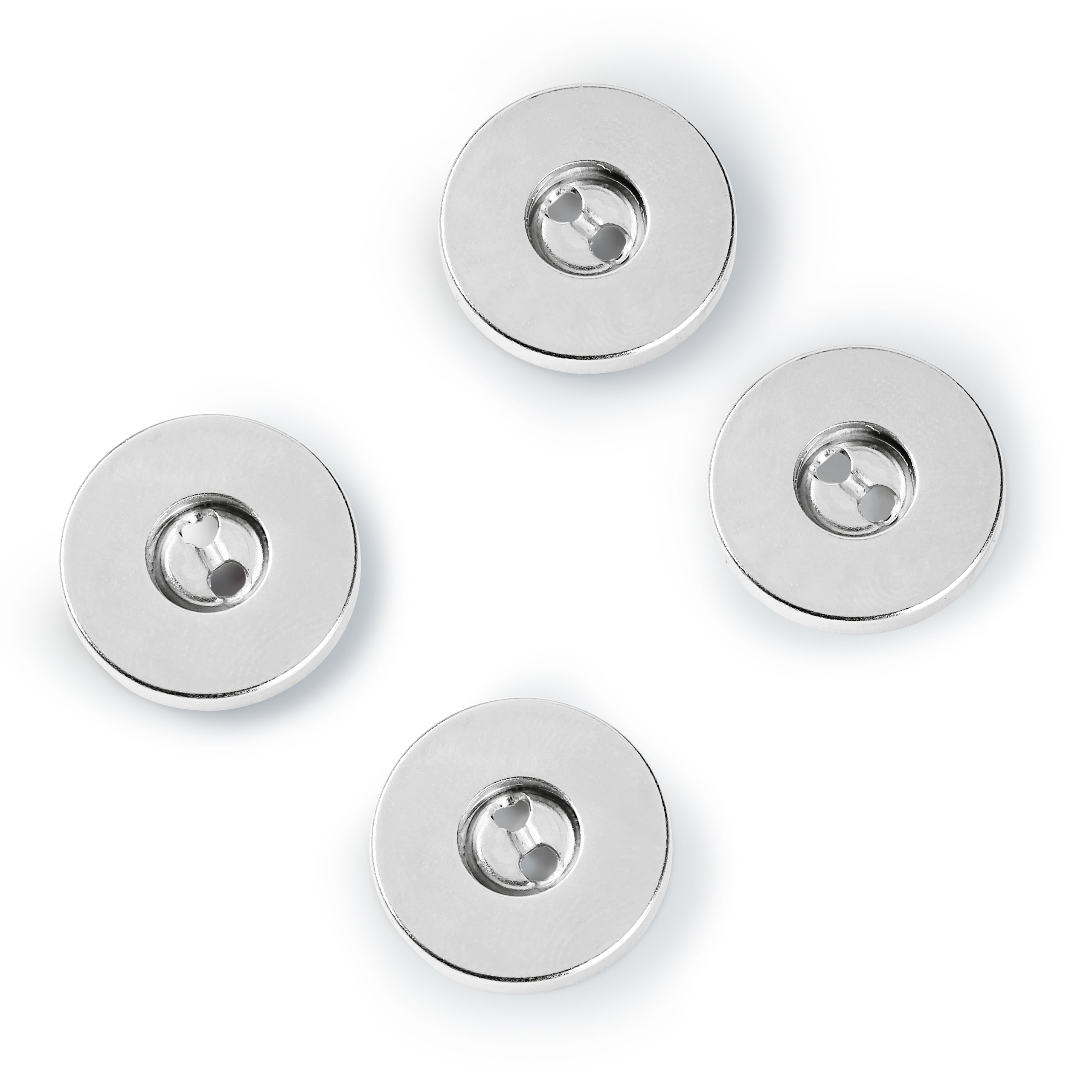 Prym 2 Bottoni Automatici Da Cucire - Ottone Nero, 30 Mm, Lavabili A 60° - 341180
