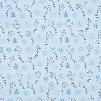 Cotone Americano Zoo Around Aquiloni