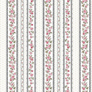 Cotone Americano Juliet Roses Rose Su Righe-1