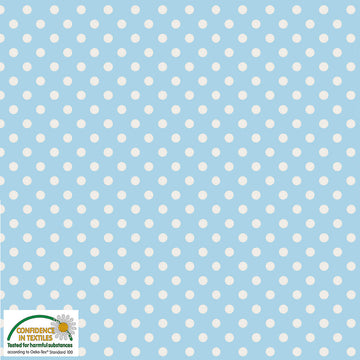 Cotone Americano Essential Pois - 0