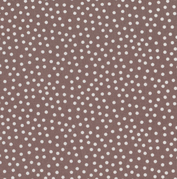 Acquista marrone Cotone Americano Quilters Basic Pois