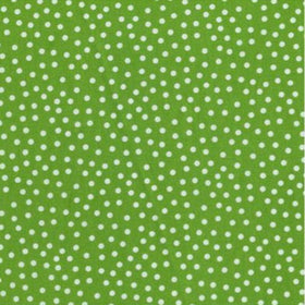 Acquista verde Cotone Americano Quilters Basic Pois