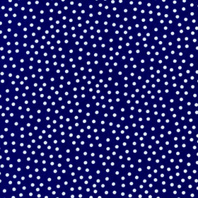 Acquista blu Cotone Americano Quilters Basic Pois