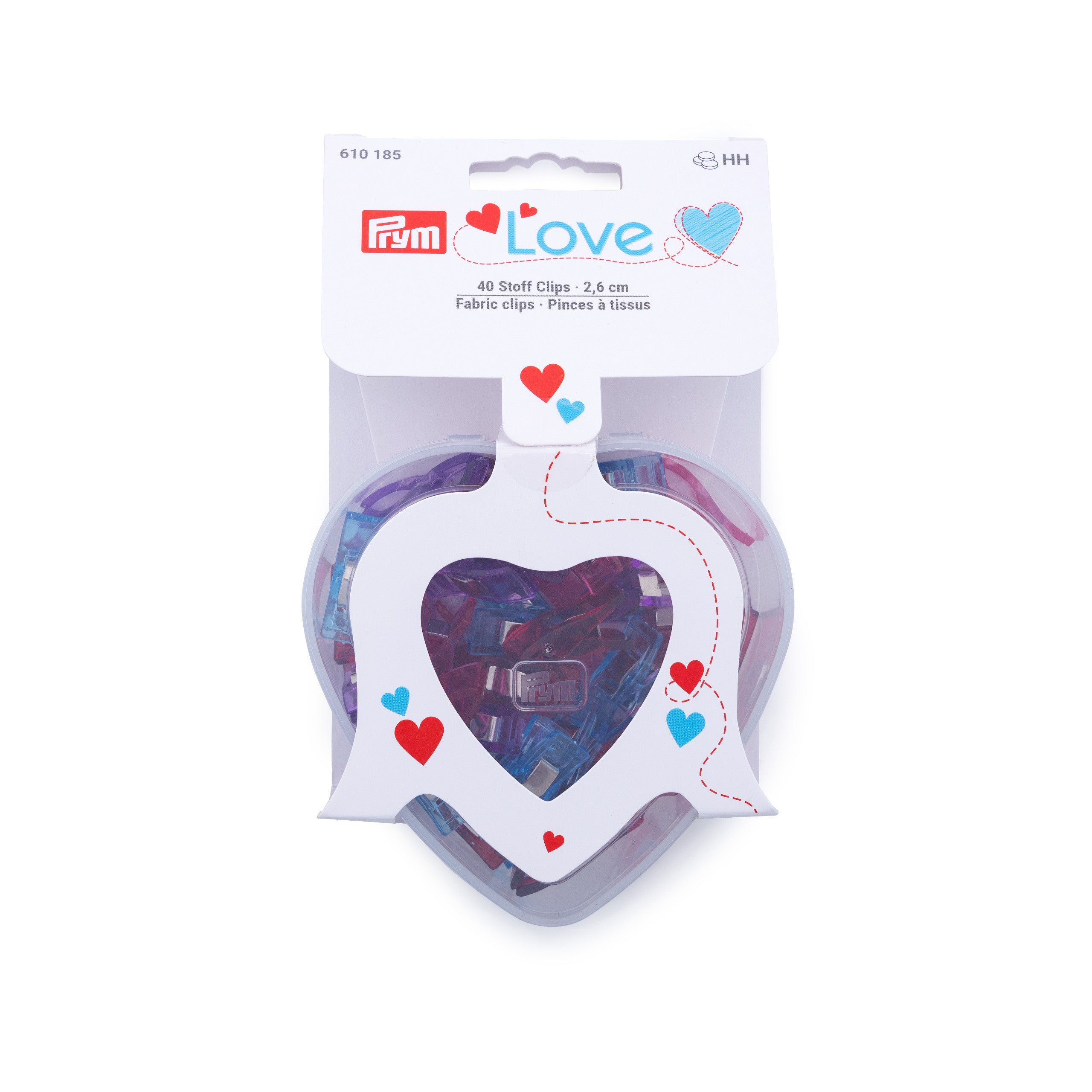 Prym Scatola Pinze Wonder Clips Per Tessuto Prym Love