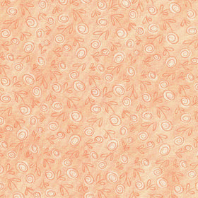 Acquista salmone Fabricart Floral Doodle