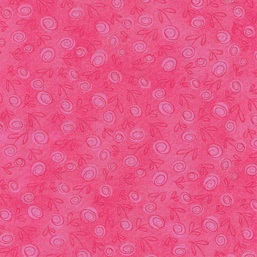 Acquista fuxia Fabricart Floral Doodle