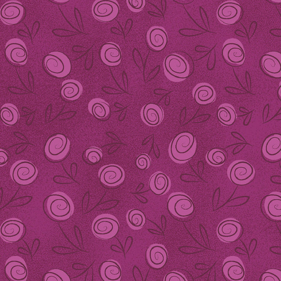 Fabricart Floral Doodle