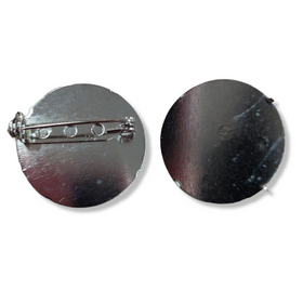 Base Spilla Tonda Da Incollo