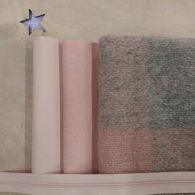 Acquista rosa Kit Pochette Con Cerniera Scottish