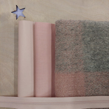 Acquista rosa Kit Pochette Con Cerniera Scottish