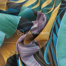 Panama Stampa Digitale 3D Foglie-2