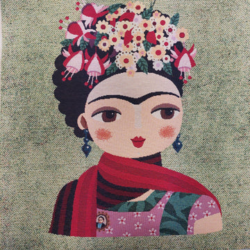 Pannello Gobelin Frida Kahlo Baby Flower