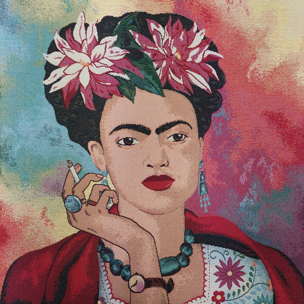 Pannello Gobelin Frida Kahlo Smoke