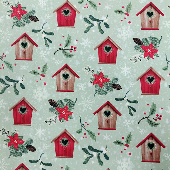 Cotone Americano Green Birdhouses