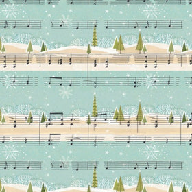 Cotone Americano Love Santa - Christmas Carols