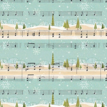 Cotone Americano Love Santa - Christmas Carols