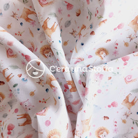 Cotone Animaletti Del Bosco - 0