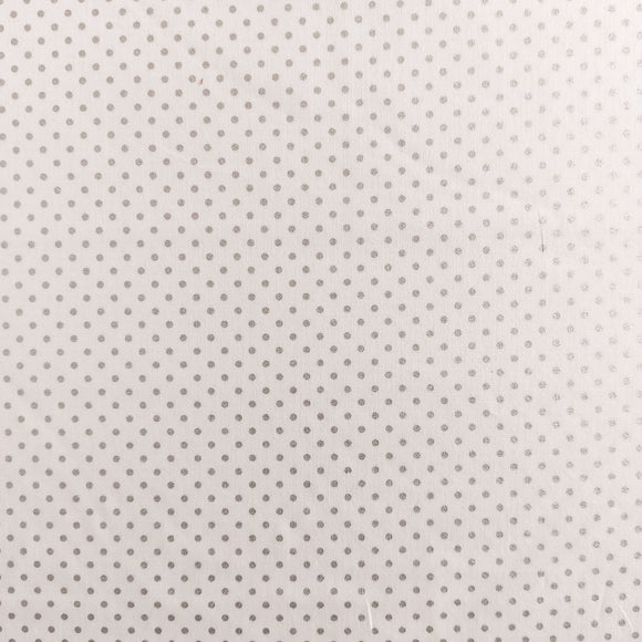 Cotone Pois Argentati