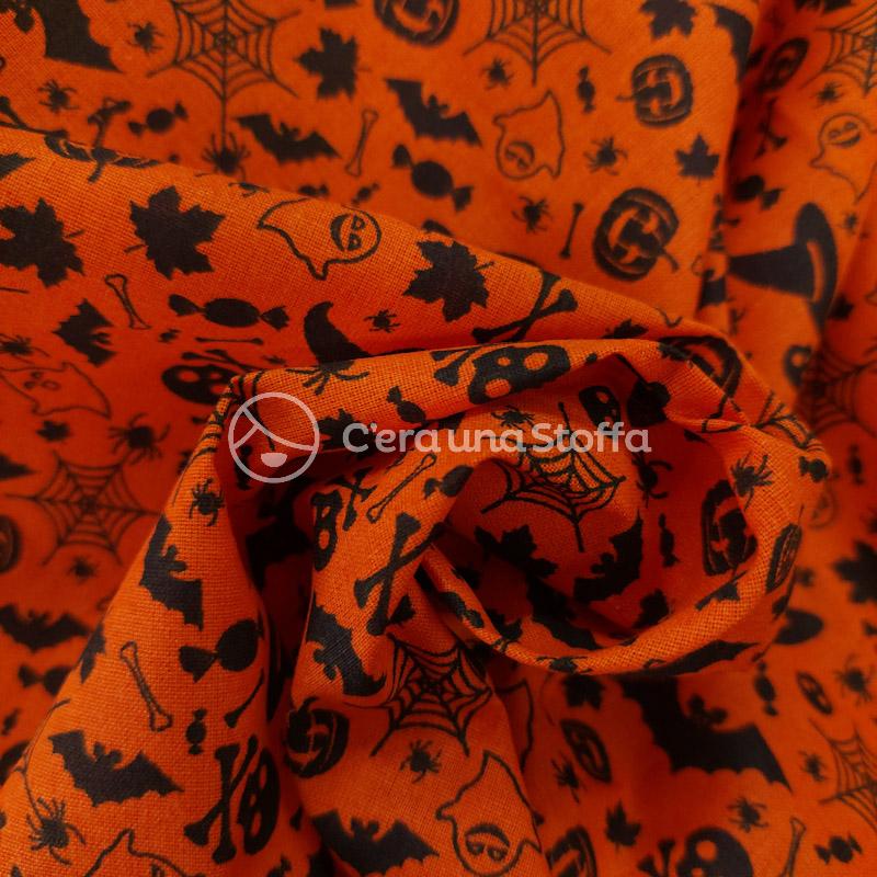 Cotone Halloween Arancione - 0