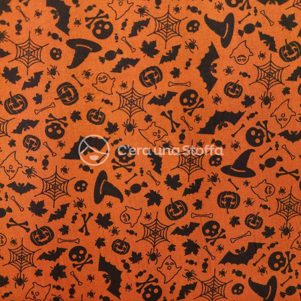 Cotone Halloween Arancione