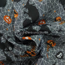 Cotone Halloween Streghe e Zucche-2