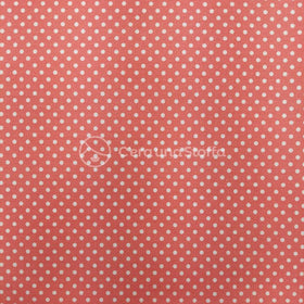 Acquista corallo Cotone Pois Piccoli