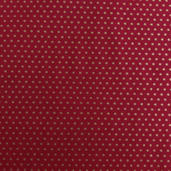 Cotone Stelle Dorate