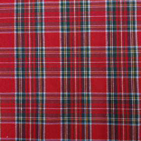 Cotone Tinto In Filo Scozzese Lurex