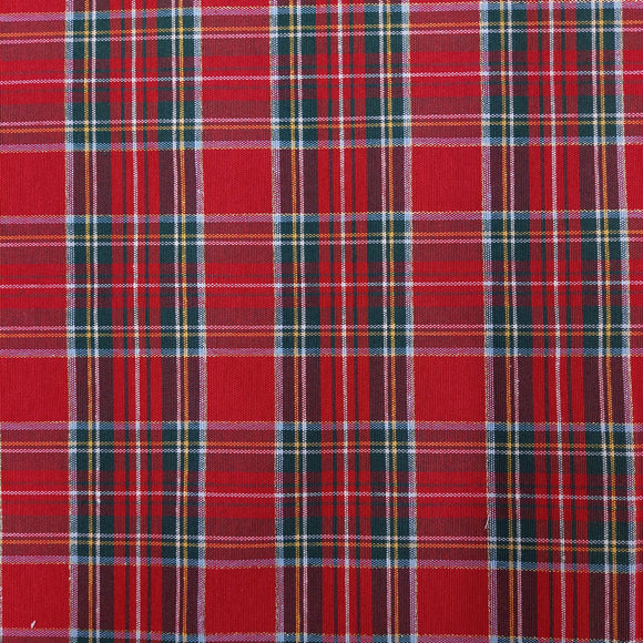 Cotone Tinto In Filo Scozzese Lurex