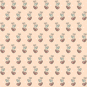 Fabricart Tris di Cuori