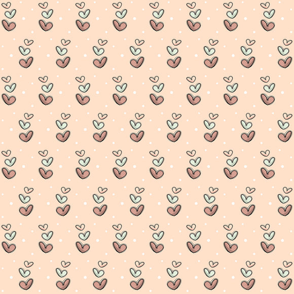 Fabricart Tris di Cuori