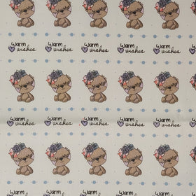 Fabricart Animalistic Orsetti