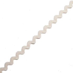 Acquista bisnco Bordo Serpentina Zigzag Luccicoso