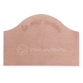 Base Legno Targa La Mia Cucina