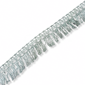 Acquista argento Passamaneria Bordo Frange Metalliche