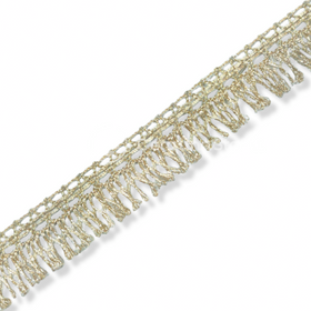 Passamaneria Bordo Frange Metalliche - 0