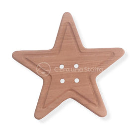 Sbottonati Stella Legno 4 Fori