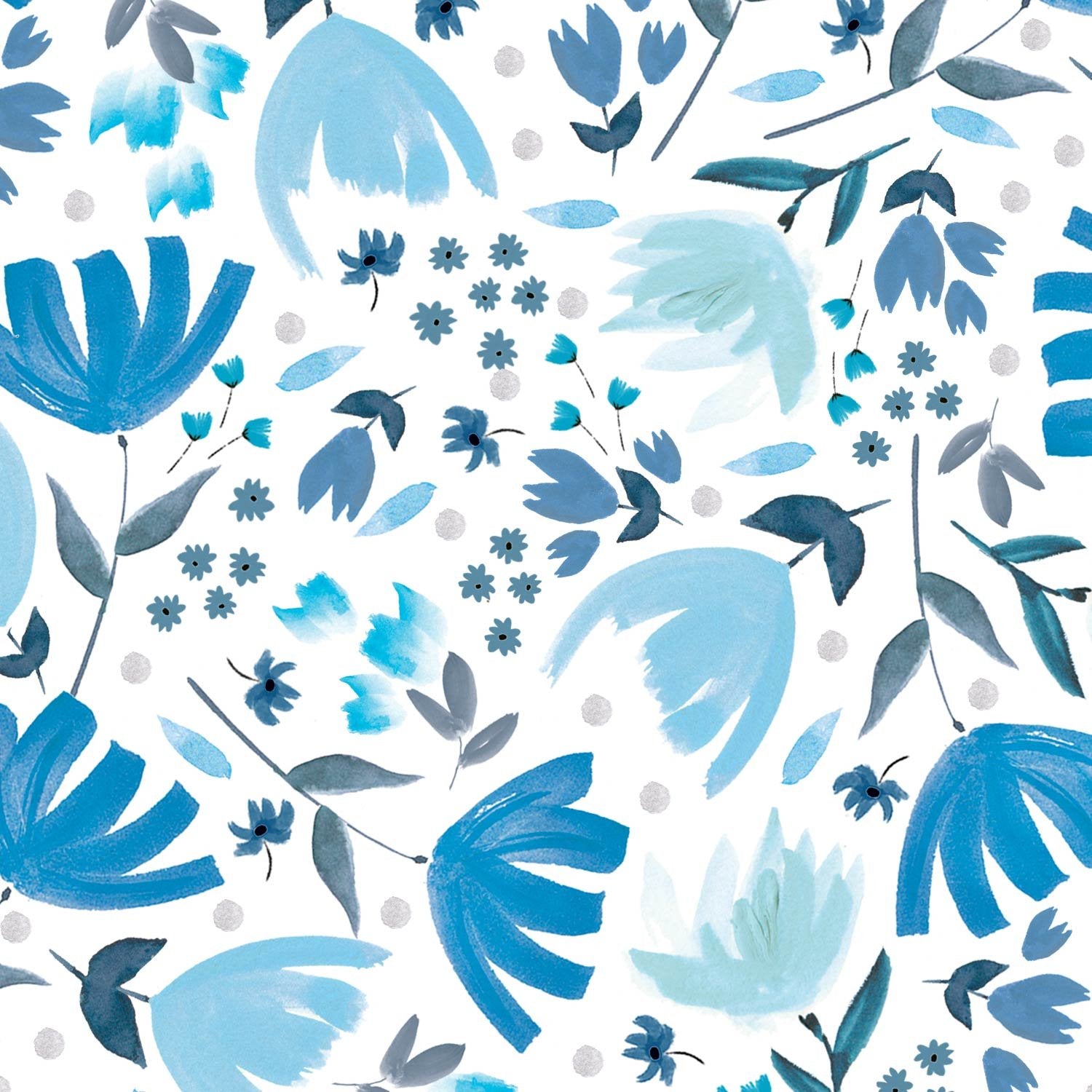 Katia Fabrics Popeline Spring Arrival Aqua